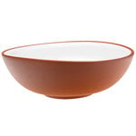 Earth bowl 2 L, curved, white
