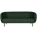 Cape sofa, 3-seater, forest green