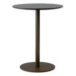 Dining tables, In Between SK17 table, bronze - black laminate, Black