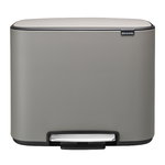 Bo Pedal Bin 11 + 23 L, Sense of Luxury, grey Bo Pedal Bin 11 + 23 L, Sense of Luxury, grey