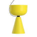 Hem Alphabeta Uno pendant, zinc yellow