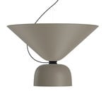 Hem Alphabeta Uno pendant, beige grey