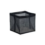 Fabric baskets, Box Zone container, 15 x 15 cm, black, Black