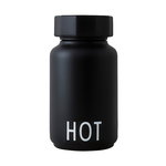 Design Letters HOT & COLD thermo bottle, small, black