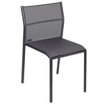 Patio chairs, Cadiz chair, anthracite, Gray