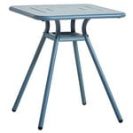 Ray café table 65 cm, square, blue Ray café table 65 cm, square, blue