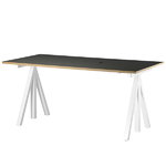 String Works height adjustable table 160 cm, charcoal String Works height adjustable table 160 cm, charcoal