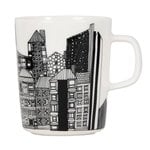 Tasses et mugs, Oiva - tasse Siirtolapuutarha 2,5 dl, Noir et blanc