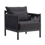 Fauteuils, Fauteuil Braid, noir, Noir