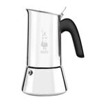 Bialetti Venus Induction espressopannu, 4 kuppia, teräs