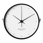 Henning Koppel wall clock, 30 cm, black - white Henning Koppel wall clock, 30 cm, black - white