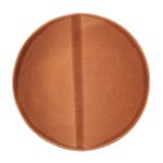 Smooth plate, 23 cm, terracotta