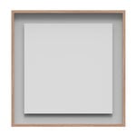 Bacheche e lavagne, Lavagna in vetro A01, 100 x 100 cm, pure, Bianco