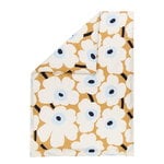 Unikko duvet cover 150 x 210 cm, beige-off-white-blue Unikko duvet cover 150 x 210 cm, beige-off-white-blue