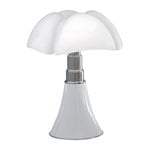 Lighting, Minipipistrello table lamp, cordless, white, White