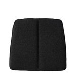 Cuscino per poltrona WM String, per interni, grigio scuro Cuscino per poltrona WM String, per interni, grigio scuro
