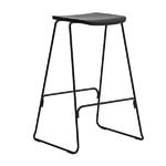 Bar stools & chairs, Just Barstool 65 cm, without back rest, black, Black