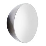 Wall mirrors, Aura mirror, large, stainless steel, Silver