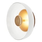 , Blossi wall/ceiling lamp, Nordic gold - opal, White