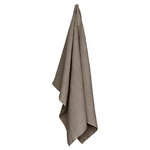 Bath towels, Big Waffle towel and blanket, clay, Brown