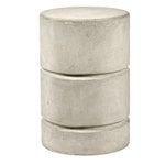 Hocker, Pawn Hocker, 45,5 cm, beton, Grau