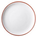 Earth dinner plate 26,5 cm, white