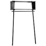 Töjbox coat rack, large, black Töjbox coat rack, large, black