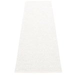 Plastic rugs, Svea rug, 70 x 240 cm, white metallic, White
