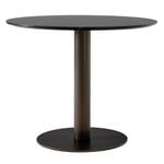 Dining tables, In Between SK18 table, bronze - black marble, White
