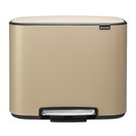 Bo Pedal Bin 11 + 23 L, Sense of Luxury, gold Bo Pedal Bin 11 + 23 L, Sense of Luxury, gold