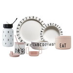 Eat & Learn premium gift set, light pink - white