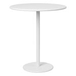 Patio tables, Stay Garden side table, white, White