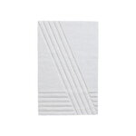 Tapis en laine, Tapis Kyoto, 90 x 140 cm, blanc cassé, Blanc