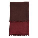Blankets, Double throw, indian red - chestnut brown, Brown