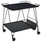 Mategot trolley, black