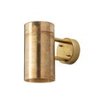 Outdoor lamps, C627 wall lamp, small, rough brass, Gold