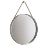 HAY Strap mirror large, grey