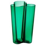 Aalto vase 251 mm, emerald Aalto vase 251 mm, emerald