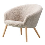 Ditzel lounge chair, Moonlight sheepskin - oak Ditzel lounge chair, Moonlight sheepskin - oak
