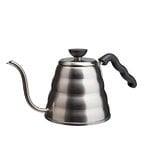Kaffee- und Teekannen, Hario Buono Wasserkocher, 1,2 l, Silber