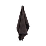Terva hand towel, black-brown Terva hand towel, black-brown
