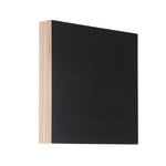 Memory boards, Noteboard square, 40 cm, black, Black