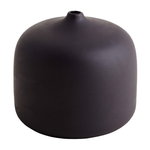 Kukka vase, L, black Kukka vase, L, black