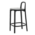 Siro+ bar stool 65 cm, black