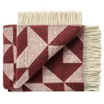 Twist a Twill throw, bordeaux Twist a Twill throw, bordeaux