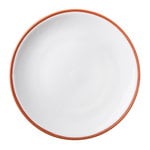 Earth dinner plate 22 cm, white