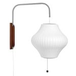 Wall lamps, Nelson Pear wall sconce, White