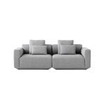 Sofas, Develius A modular sofa with cushions, Fiord 151, Gray
