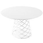 Aoyama dinner table 120 cm, white Aoyama dinner table 120 cm, white