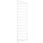 Systèmes d’étagères, Montants latéraux String, 75 x 20 cm, 2 pièces, blanc, Blanc